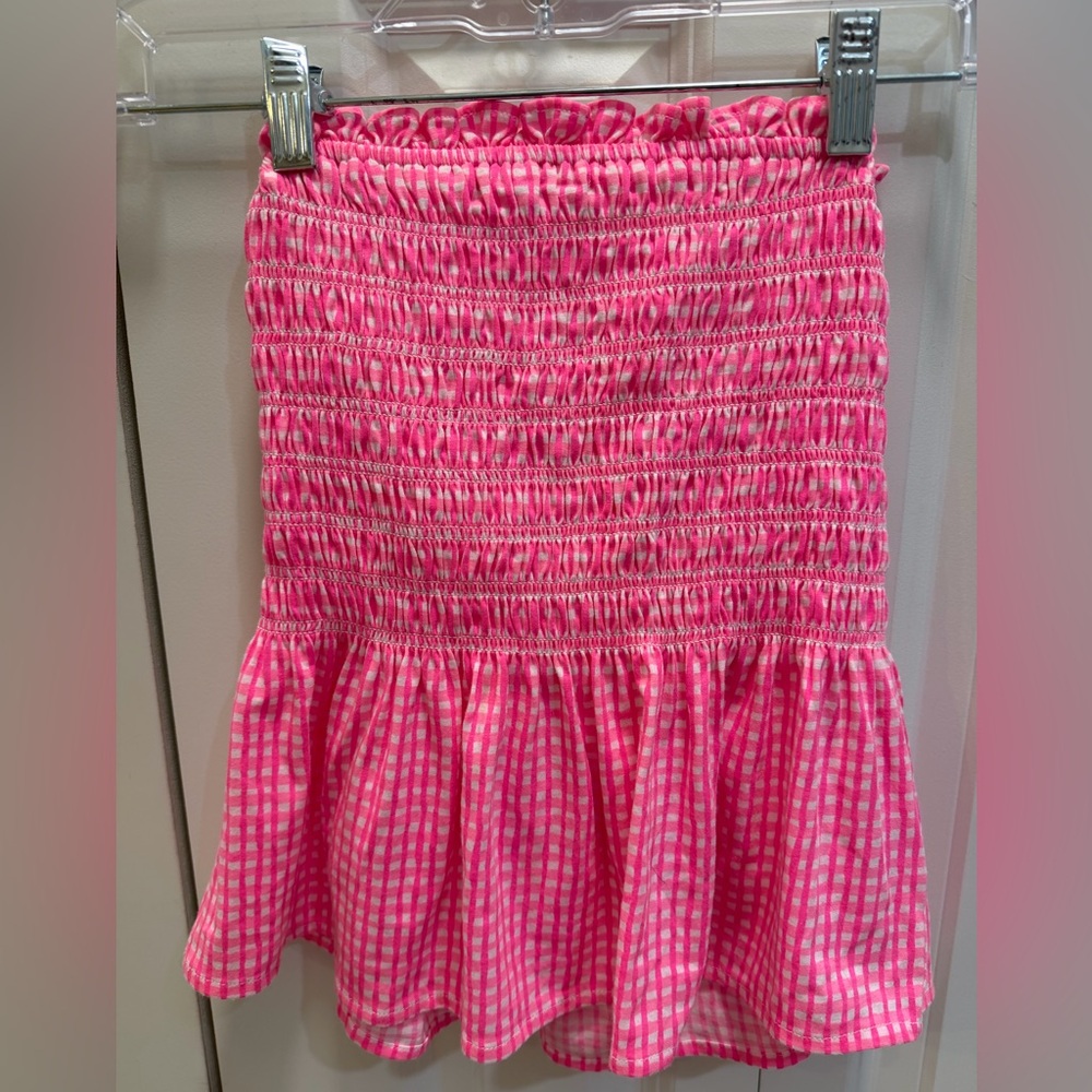 Lilly Pulitzer Pink Gingham Top